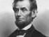 Engraving of President Lincoln based on a photograph taken by Matthew Brady on January 4, 1864.