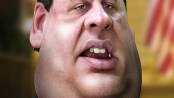 Chris Christie caricature by DonkeyHotey, source photo by Bob Jagendorf. Click here for full attribution information.